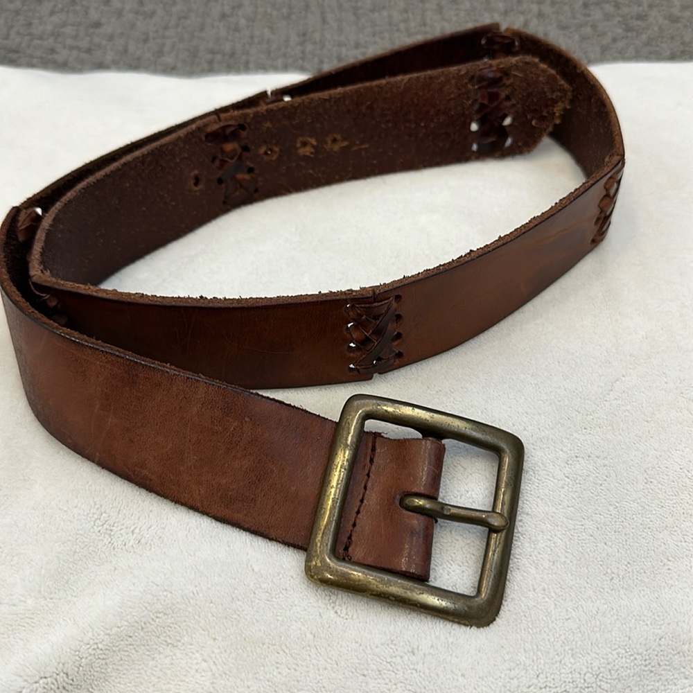 Vintage lucky brand leather belt